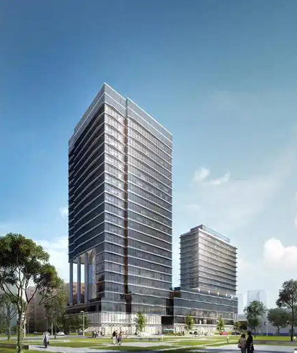 云荟大厦OA500网络地板顺利完工